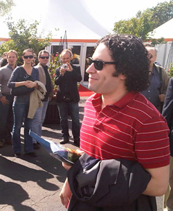 Gustavo Dudamel arrives at the Alltech Experience