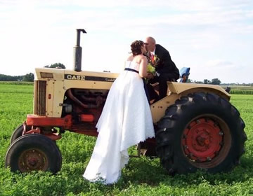 Wedding Tractor